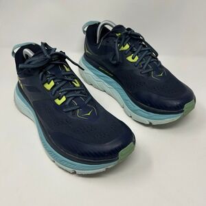 Hoka One One Stinson ATR 6 Shoes Mens Size 10 Blue Trail Running 1110506 BCBT